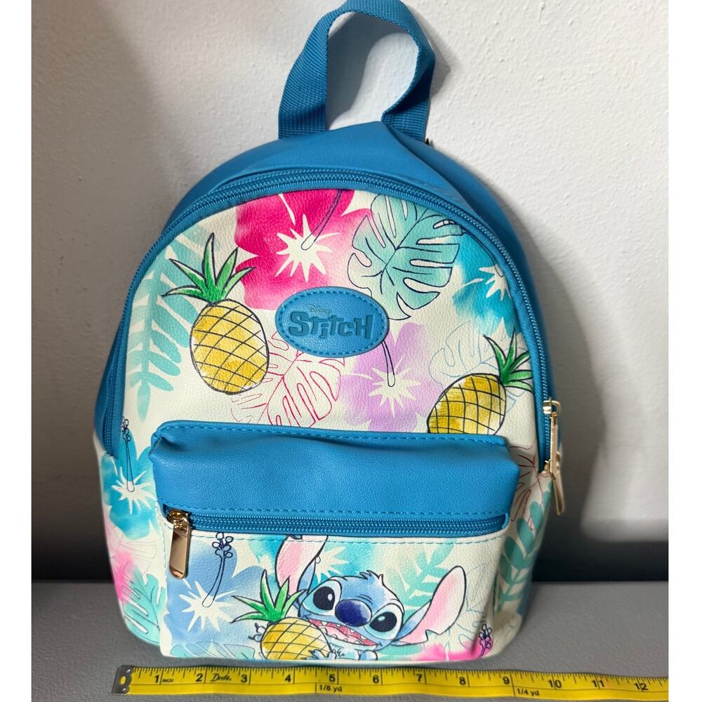 Disney Stitch Tropical Pineapple Mini Backpack NWT Bioworld